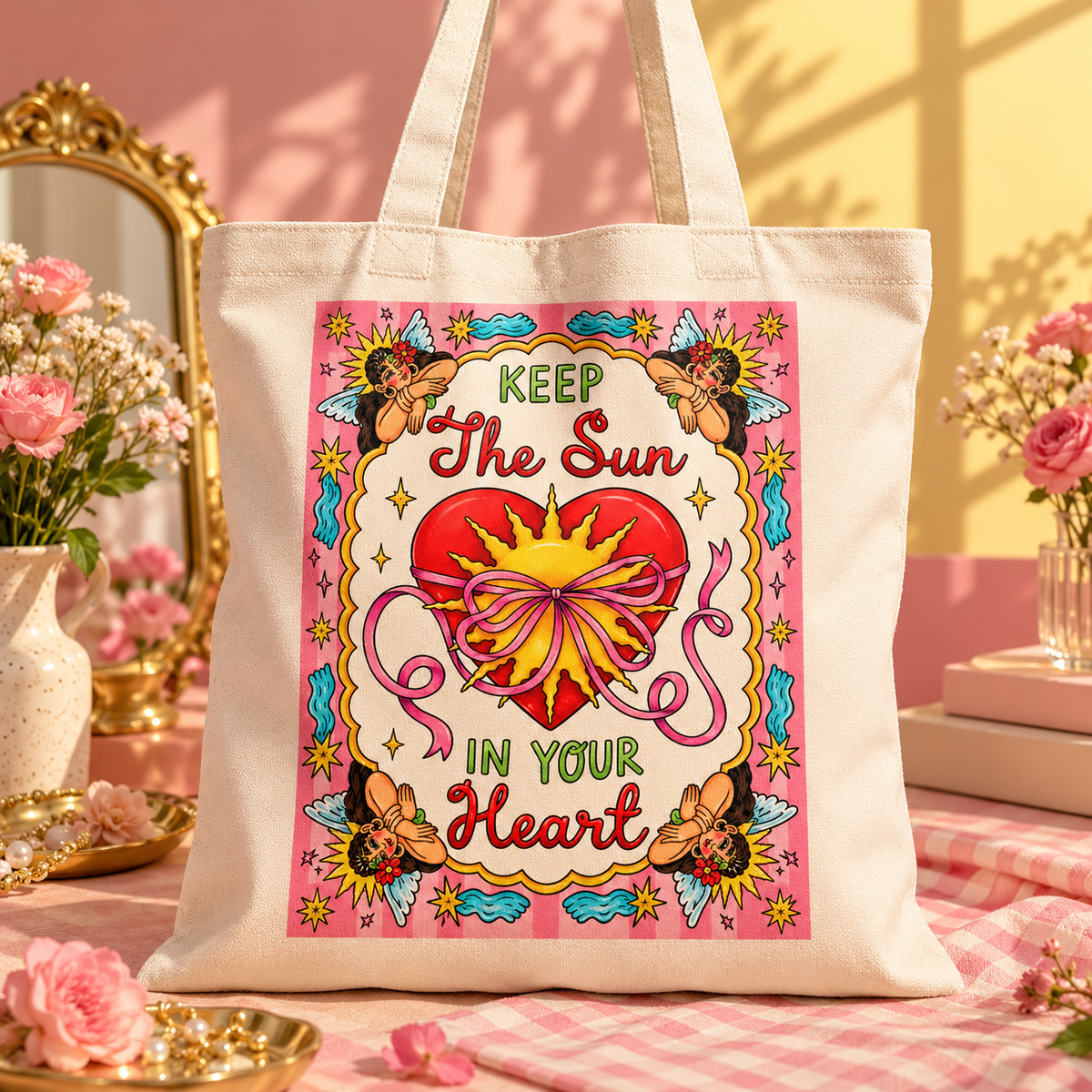 Keep the Sun in Your Heart Tote